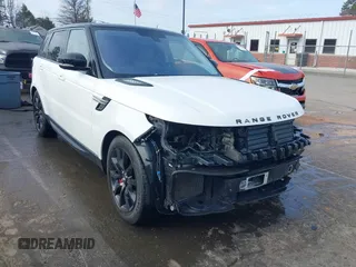 2016 Land Rover Range Rover Sport V8 Dynamic with VIN SALWR2EF2GA590045, listed as a IAAI auction lot 41510125 with 113,324 mi miles. Bid and sale history available at carsss.com. Image 1.