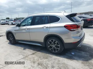 2021 BMW X1 sDrive28i with VIN WBXJG7C08M5S33866, listed as a Copart auction lot 54729715 with Not Provided miles and Salvage Title. Bid and sale history available at DreamBid. Image 2.