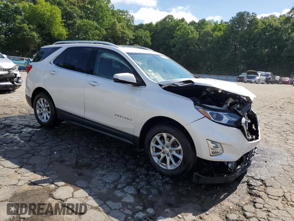 2018 Chevrolet Equinox LT with VIN 2GNAXJEVXJ6348575, listed as a Copart auction lot 61253785 with 147,855 mi miles and Salvage title. Bid and sale history available at DreamBid. Image 4.