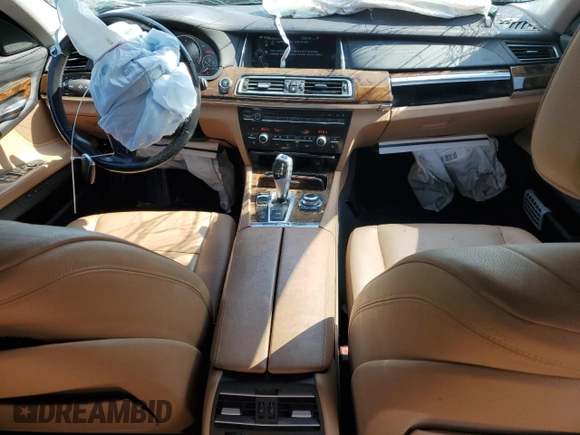 2013 BMW 7 Series 740Li xDrive с VIN WBAYF4C5XDDE23604, выставлен на аукционе Copart как лот 54978735 с пробегом 119 778 миль миль и Списание • Salvage title. История ставок и продаж доступна на DreamBid. Изображение 8.