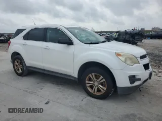 2013 Chevrolet Equinox LS with VIN 2GNALBEK0D6121973, listed as a Copart auction lot 54522935 with Not Provided miles and Clean Title. Bid and sale history available at DreamBid. Image 4.