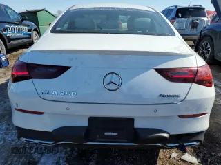 2024 Mercedes-Benz CLA 250 with VIN W1K5J4HB6RN452976, listed as a Copart auction lot 46283815 with 3,868 mi miles and Salvage title. Bid and sale history available at DreamBid. Image 6.