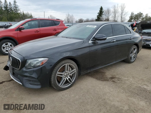 2020 Mercedes-Benz E 450 with VIN WDDZF6JB8LA707599, listed as a Copart auction lot 53516995 with 87,673 mi miles and Clean Title. Bid and sale history available at DreamBid. Image 1.