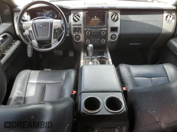 2015 Ford Expedition Max Limited with VIN 1FMJK2AT0FEF21391, listed as a Copart auction lot 57064805 with 145,981 mi miles and Salvage title. Bid and sale history available at DreamBid. Image 8.