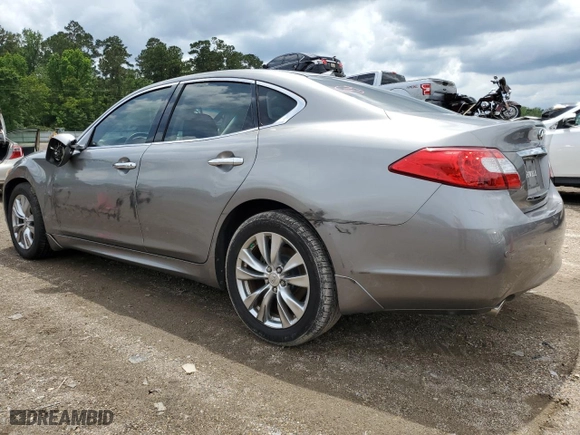 2013 Infiniti M37 with VIN JN1BY1AP8DM513632, listed as a Copart auction lot 41443245 with 151,701 mi miles and Salvage Title. Bid and sale history available at carsss.com. Image 2.