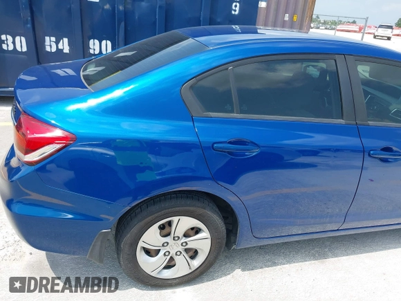 2015 Honda Civic LX with VIN 19XFB2F55FE038021, listed as a IAAI auction lot 42046984 with 109,155 mi miles. Bid and sale history available at carsss.com. Image 19.