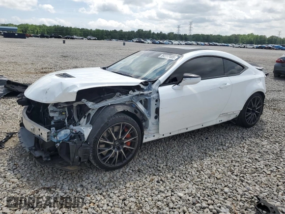 2020 Lexus RC F z VIN JTHDP5BC2L5007958, wystawiony jako Copart lot #54117405 z przebiegiem 21 263 mil mil oraz Szkoda całkowita • Salvage title. Historia ofert i sprzedaży dostępna na DreamBid. Obrazek 1.
