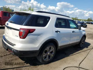 2018 Ford Explorer Sport z VIN 1FM5K8GT1JGB36527, wystawiony jako Copart lot #57949835 z przebiegiem 174 832 mil mil oraz Szkoda całkowita • Salvage title. Historia ofert i sprzedaży dostępna na DreamBid. Obrazek 3.
