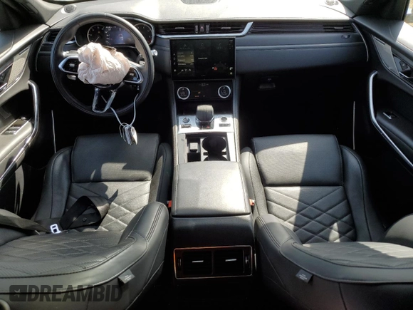 2022 Jaguar F-Pace S with VIN SADCJ2EX3NA699951, listed as a Copart auction lot 50092105 with 35,369 mi miles and Salvage title. Bid and sale history available at DreamBid. Image 8.