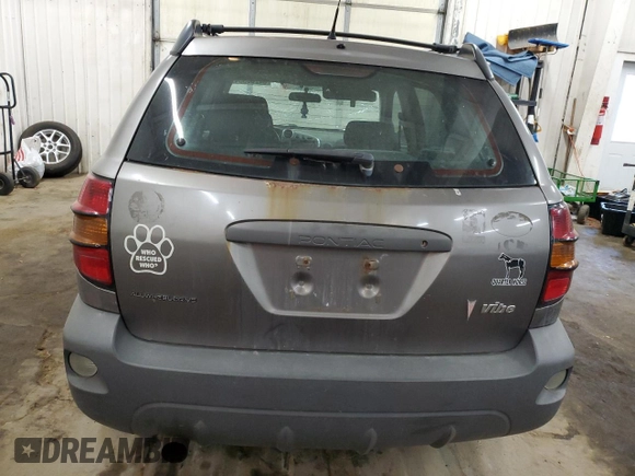 2004 Pontiac Vibe with VIN 5Y2SM62814Z439227, listed as a Copart auction lot 84260304 with 176,710 mi miles and Salvage title. Bid and sale history available at DreamBid. Image 6.