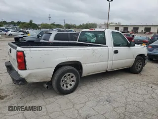 2006 Chevrolet Silverado 1500 Work Truck with VIN 1GCEC14V66E271939, listed as a Copart auction lot 72271074 with 245,926 mi miles and Salvage Title. Bid and sale history available at carsss.com. Image 3.