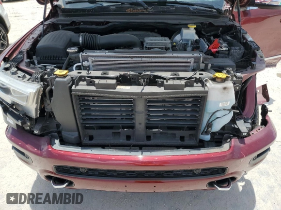 2020 Ram 1500 Limited with VIN 1C6RREHT1LN194626, listed as a Copart auction lot 62728865 with 70,592 mi miles and Salvage title. Bid and sale history available at DreamBid. Image 11.