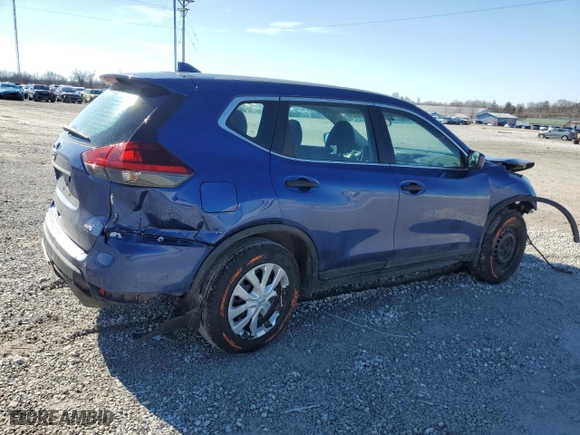 2018 Nissan Rogue S with VIN 5N1AT2MVXJC739756, listed as a Copart auction lot 46464295 with 107,691 mi miles and Salvage Title. Bid and sale history available at carsss.com. Image 3.