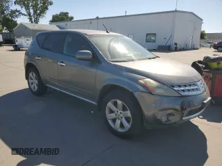 2006 Nissan Murano SL с VIN JN8AZ08T16W422166, выставлен на аукционе Copart как лот 56420595 с пробегом 148 646 миль миль и Списание • Salvage title. История ставок и продаж доступна на DreamBid. Изображение 4.