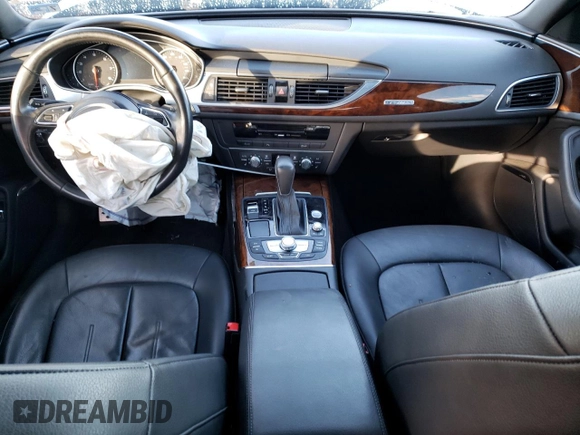 2016 Audi A6 3.0T Premium Plus with VIN WAUFGAFC2GN022086, listed as a Copart auction lot 38507383 with 65,122 mi miles. Bid and sale history available at carsss.com. Image 8.