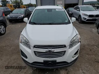 2015 Chevrolet Trax LS with VIN KL7CJKSB9FB247841, listed as a Copart auction lot 71602034 with 124,350 mi miles and Salvage Title. Bid and sale history available at carsss.com. Image 5.