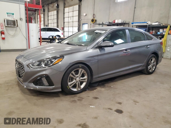 2019 Hyundai Sonata SEL with VIN 5NPE34AF5KH761667, listed as a Copart auction lot 47375465 with 63,832 mi miles and Salvage Title. Bid and sale history available at DreamBid. Image 1.