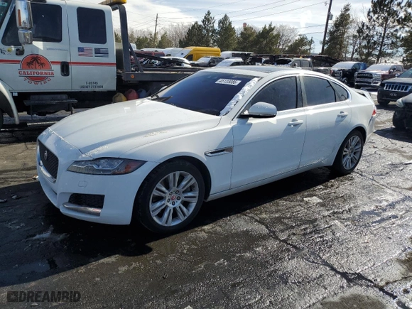 2016 Jaguar XF 35t Premium with VIN SAJBD4BV5GCY10327, listed as a Copart auction lot 45133085 with 74,860 mi miles and Salvage Title. Bid and sale history available at carsss.com. Image 1.