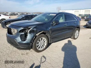 2021 Cadillac XT4 AWD Luxury with VIN 1GYFZBR41MF003391, listed as a Copart auction lot 85610104 with 47,819 mi miles and Salvage title. Bid and sale history available at DreamBid. Image 1.