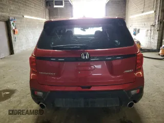 2025 Honda Passport EX-L z VIN 5FNYF8H50SB005008, wystawiony jako Copart lot #47704815 z przebiegiem Nie podano mil oraz Szkody całkowita. Historia ofert i sprzedaży dostępna na DreamBid. Obrazek 6.