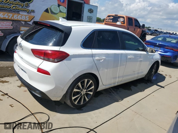 2020 Hyundai Elantra GT with VIN KMHH35LE8LU119714, listed as a Copart auction lot 73642064 with Not Provided miles and Salvage Title. Bid and sale history available at carsss.com. Image 3.