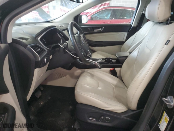 2016 Ford Edge Titanium with VIN 2FMPK4K84GBC01262, listed as a Copart auction lot 49793945 with 128,863 mi miles and Salvage Title. Bid and sale history available at carsss.com. Image 7.