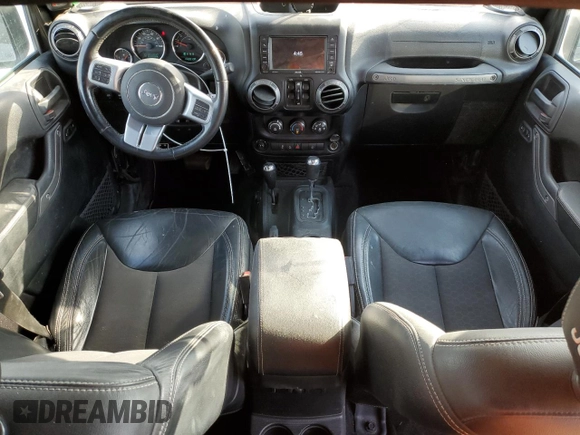 2018 Jeep Wrangler JK Unlimited Sport S with VIN 1C4BJWDG8JL812324, listed as a Copart auction lot 76595354 with 140,013 mi miles and Salvage Title. Bid and sale history available at carsss.com. Image 8.