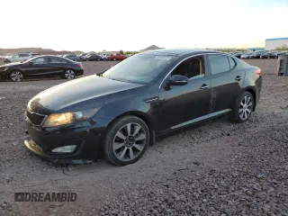 2013 Kia Optima SX with VIN 5XXGR4A60DG135269, listed as a Copart auction lot 52958375 with 179,194 mi miles and Clean Title. Bid and sale history available at carsss.com. Image 1.