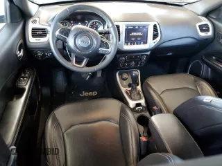 2021 Jeep Compass 80th Anniversary with VIN 3C4NJDEB6MT584434, listed as a Copart auction lot 63204775 with 77,210 mi miles and Salvage title. Bid and sale history available at DreamBid. Image 8.