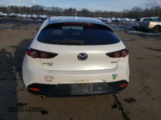 2019 Mazda Mazda3 Hatchback w/Preferred Pkg with VIN JM1BPBMM6K1122341, listed as a Copart auction lot 45672615 with 90,930 mi miles and Salvage Title. Bid and sale history available at carsss.com. Image 6.