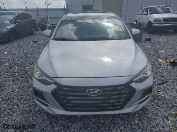 2018 Hyundai Elantra Sport with VIN KMHD04LB8JU467257, listed as a Copart auction lot 51586315 with 105,819 mi miles and Clean Title. Bid and sale history available at carsss.com. Image 5.