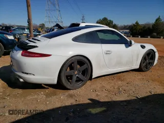 2014 Porsche 911 Carrera with VIN WP0AA2A95ES106613, listed as a Copart auction lot 89306515 with 30,573 mi miles and Salvage Title. Bid and sale history available at carsss.com. Image 3.