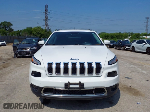 2016 Jeep Cherokee Limited with VIN 1C4PJMDB2GW253553, listed as a IAAI auction lot 42802413 with 107,673 mi miles and . Bid and sale history available at DreamBid. Image 12.