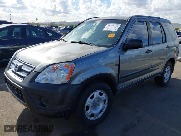 2006 Honda CR-V LX with VIN JHLRD68566C009990, listed as a IAAI auction lot 42024486 with 160,835 mi miles and . Bid and sale history available at DreamBid. Image 6.