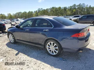 2007 Acura TSX with VIN JH4CL96887C007968, listed as a Copart auction lot 49285985 with 162,385 mi miles and Salvage Title. Bid and sale history available at carsss.com. Image 2.