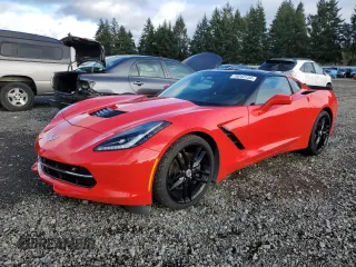 2018 Chevrolet Corvette 3LT with VIN 1G1YF2D73J5105701, listed as a Copart auction lot 79242133 with 55,922 mi miles. Bid and sale history available at carsss.com. Image 1.