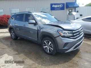 2023 Volkswagen Atlas SE with VIN 1V2DP2CA0PC508084, listed as a Copart auction lot 56982125 with 45,156 mi miles and Salvage title. Bid and sale history available at DreamBid. Image 4.