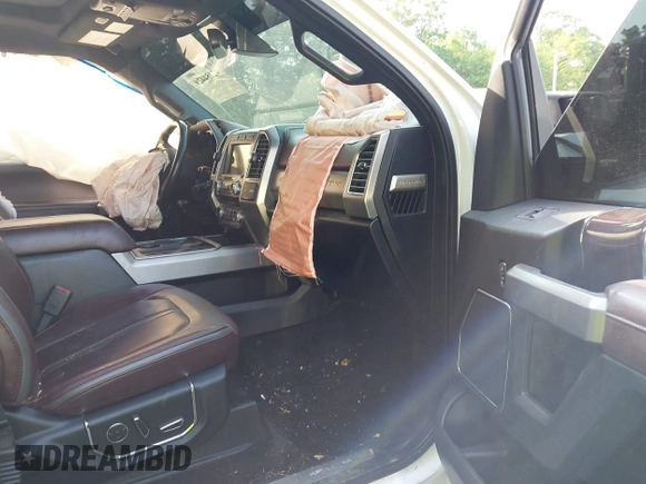 2017 Ford F-250 Lariat with VIN 1FT7W2BT0HED98616, listed as a IAAI auction lot 42154429 with 109,226 mi miles and . Bid and sale history available at DreamBid. Image 5.