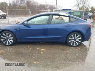 2024 Tesla Model 3 with VIN 5YJ3E1EA0RF769229, listed as a IAAI auction lot 40375043 with Not Provided miles and . Bid and sale history available at DreamBid. Image 13.