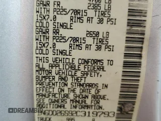 2002 Nissan Frontier z VIN 1N6DD26S92C319793, wystawiony jako Copart lot #59757445 z przebiegiem Nie podano mil oraz Czysty tytuł • Clean title. Historia ofert i sprzedaży dostępna na DreamBid. Obrazek 12.