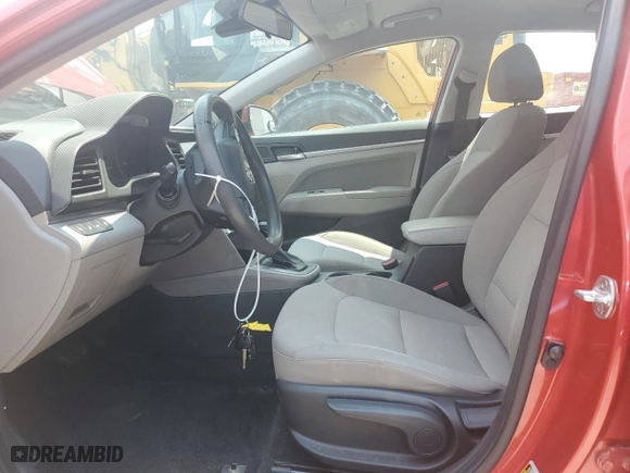 2020 Hyundai Elantra Value Edition with VIN 5NPD84LF2LH556187, listed as a Copart auction lot 64064374 with 100,568 mi miles and Salvage Title. Bid and sale history available at carsss.com. Image 7.