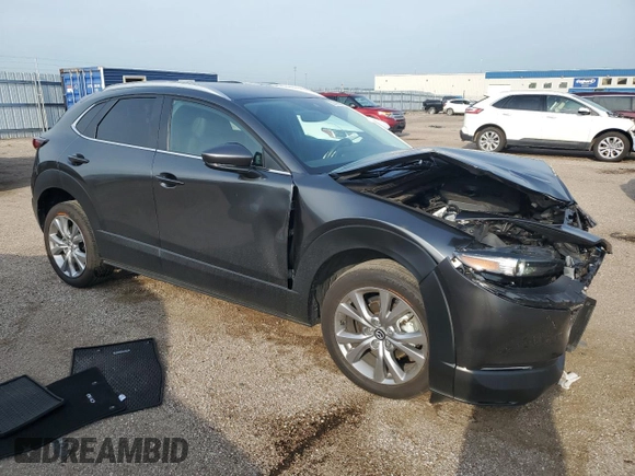 2023 Mazda CX-30 S Preferred with VIN 3MVDMBCM3PM535071, listed as a Copart auction lot 63149925 with 15,282 mi miles and Salvage title. Bid and sale history available at DreamBid. Image 4.