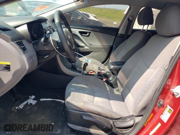 2014 Hyundai Elantra Limited z VIN 5NPDH4AE5EH530986, wystawiony jako Copart lot #58579715 z przebiegiem 186 583 mil mil oraz Czysty tytuł • Clean title. Historia ofert i sprzedaży dostępna na DreamBid. Obrazek 7.