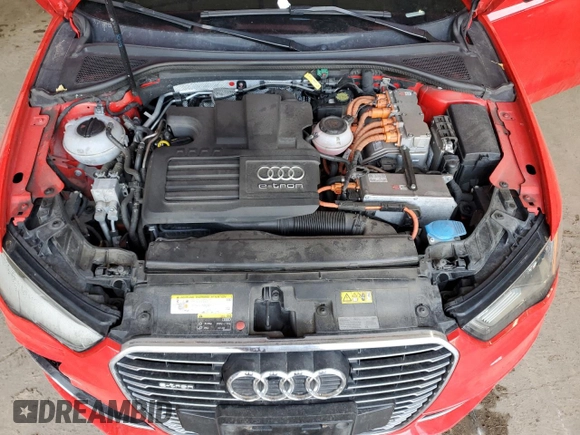 2016 Audi A3 e-tron Premium Plus with VIN WAUTPBFF6GA068479, listed as a Copart auction lot 48566515 with 151,670 mi miles and Non Repairable. Bid and sale history available at DreamBid. Image 11.