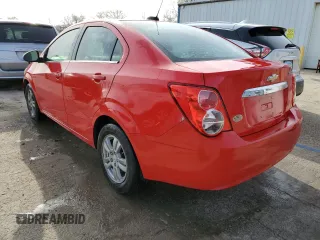 2015 Chevrolet Sonic LT with VIN 1G1JC5SH8F4162447, listed as a Copart auction lot 82182954 with 114,956 mi miles and Salvage Title. Bid and sale history available at DreamBid. Image 2.