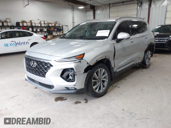 2019 Hyundai Santa Fe SEL with VIN 5NMS33AD3KH119117, listed as a IAAI auction lot 40968190 with 100,350 mi miles and . Bid and sale history available at DreamBid. Image 17.