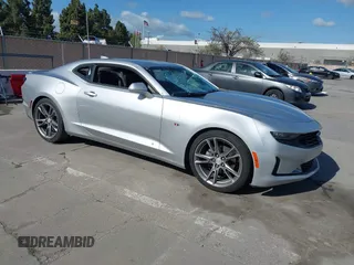 2019 Chevrolet Camaro 1LT with VIN 1G1FB1RS5K0123710, listed as a IAAI auction lot 41953961 with 78,972 mi miles. Bid and sale history available at carsss.com. Image 1.