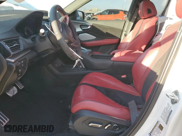 2022 Acura RDX w/A-Spec Package with VIN 5J8TC1H66NL002927, listed as a Copart auction lot 89269675 with 45,797 mi miles and Salvage Title. Bid and sale history available at carsss.com. Image 7.