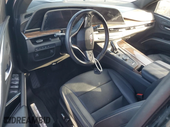 2023 Cadillac Escalade 4WD Luxury with VIN 1GYS4AKL2PR422989, listed as a Copart auction lot 76705344 with Not provided miles and Non repairable. Bid and sale history available at DreamBid. Image 8.