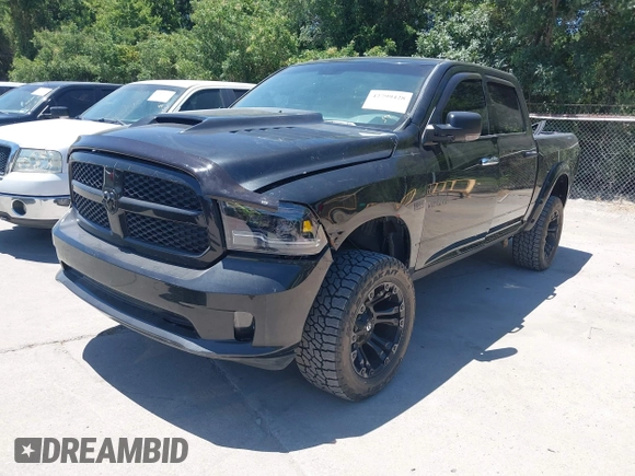 2015 Ram 1500 Big Horn with VIN 1C6RR7LT0FS772787, listed as a IAAI auction lot 42799428 with 41,680 mi miles and . Bid and sale history available at DreamBid. Image 2.
